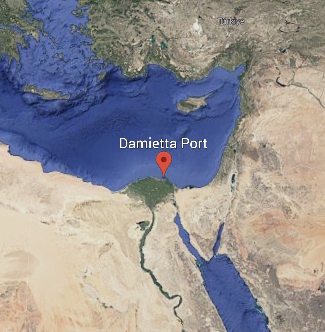 দমিয়াত (Damietta) বন্দর সংলগ্ন এলএনজি টার্মিনালে বিস্ফোরণ