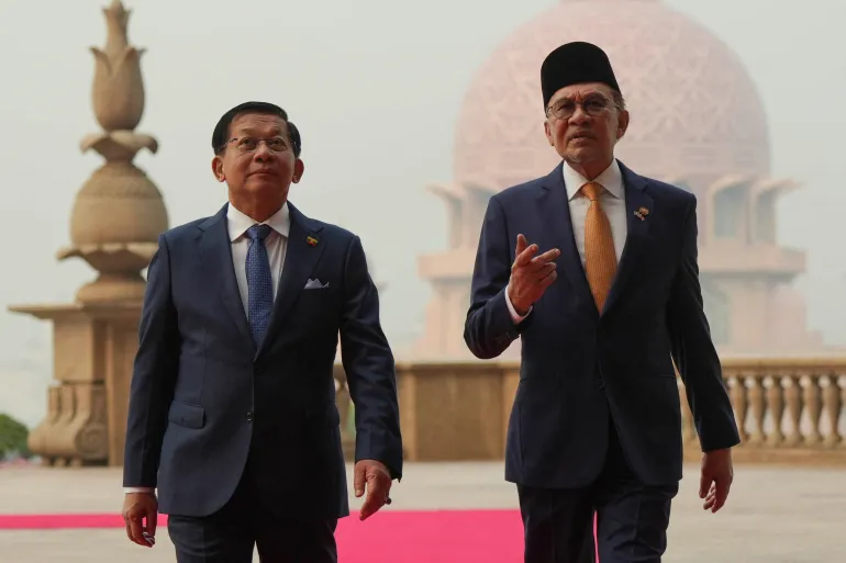 মালয়েশিয়ার মাটিতে মিন অং হ্লায়িংয়ের সংবর্ধনা, আন্তর্জাতিক ন্যায়বিচারের প্রশ্নে কুয়ালালামপুরের অবস্থানের সাথে দ্বন্দ্ব